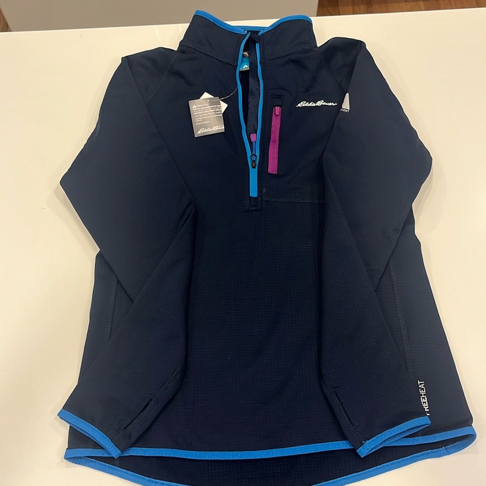 Eddie Bauer pullover quarter zip fleece